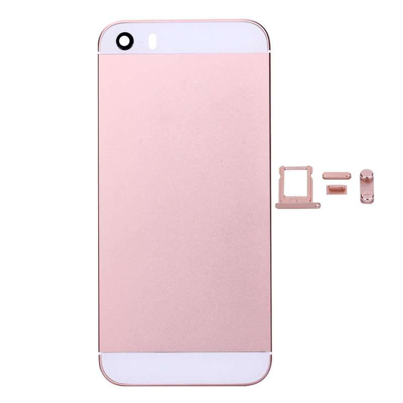 5 in 1 for iPhone SE Original (Back Cover + Card Tray + Volume Control Key + Power Button + Mute Swi