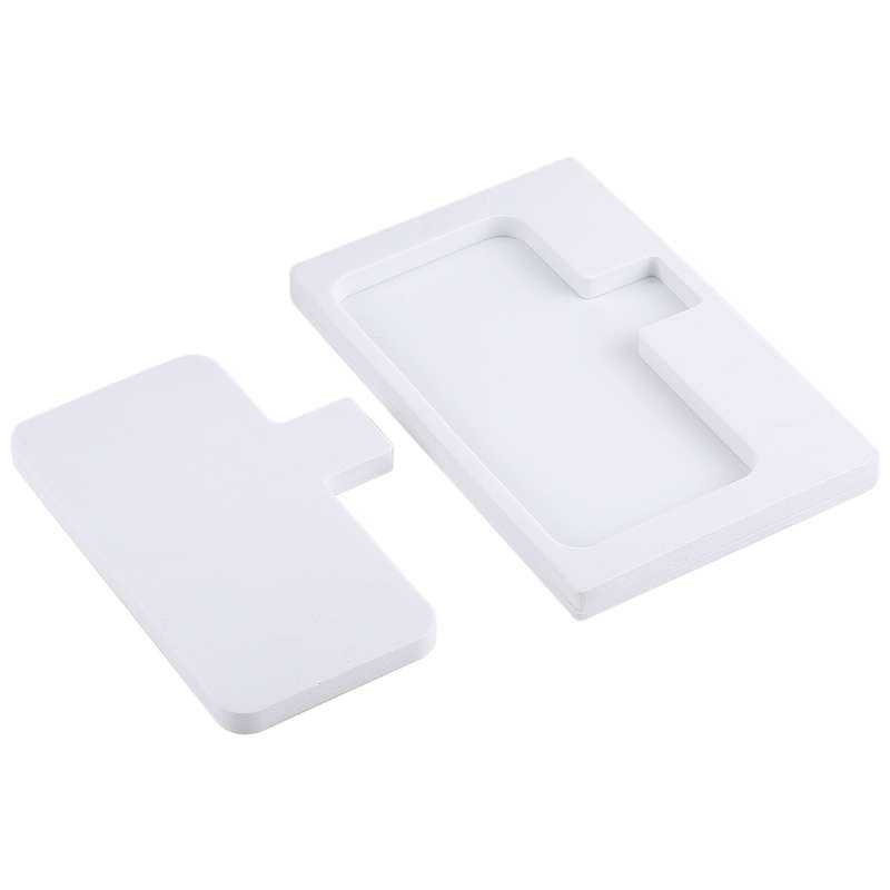 50 PCS Cardboard Packaging Black Box for iPhone X LCD Screen