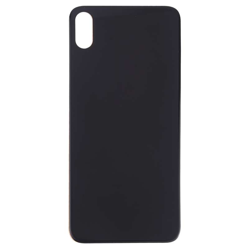 Easy Replacement Big Camera Hole Glass Back Battery Cover with Adhesive for iPhone X(White)