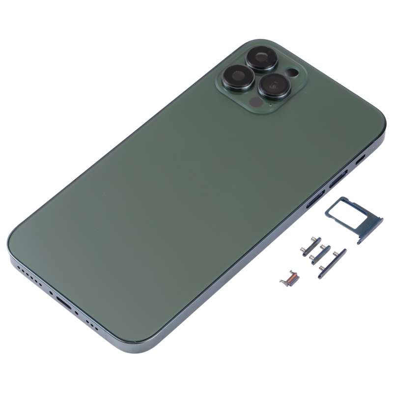 Back Housing Cover with Appearance Imitation of iP13 Pro for iPhone X(Green)