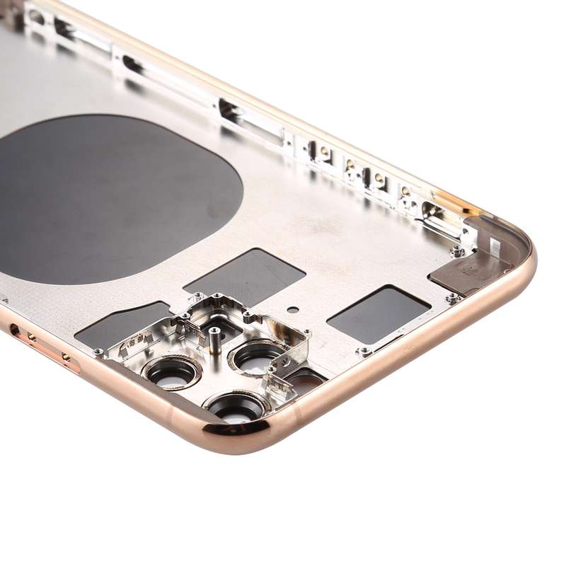 Back Housing Cover with SIM Card Tray & Side keys & Camera Lens for iPhone 11 Pro Max(Green)