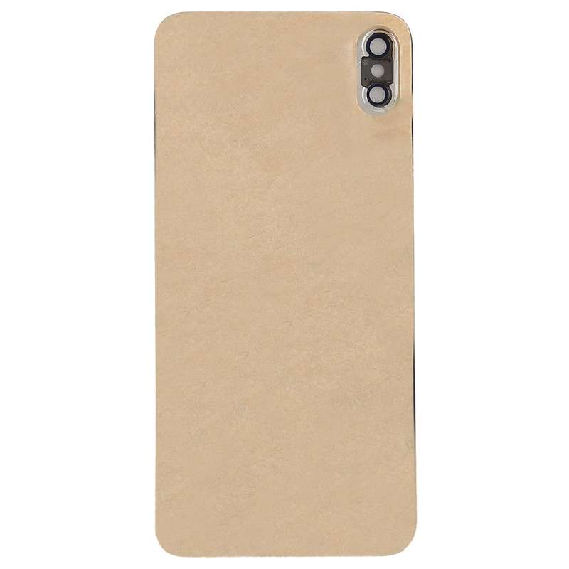 Battery Back Cover with Back Camera Bezel & Lens & Adhesive for iPhone XS Max(Black)