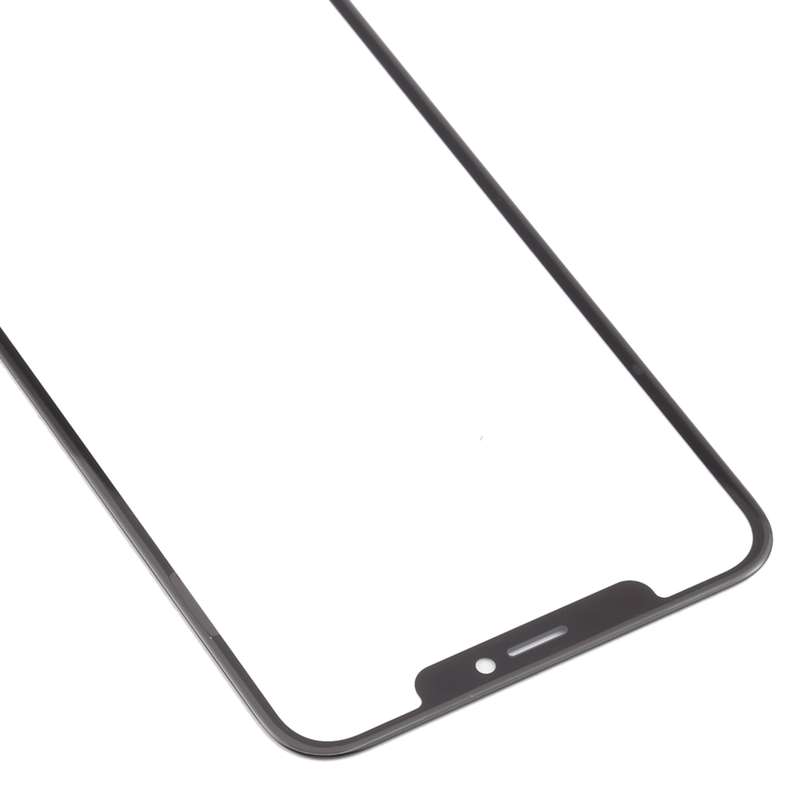 Battery Back Cover with Back Camera Bezel & Lens & Adhesive for iPhone XS Max(Black)
