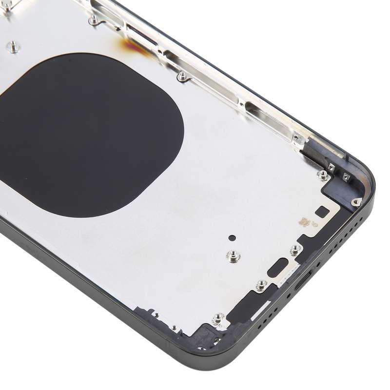 Back Cover with Appearance Imitation of iP14 Pro Max for iPhone XS Max(Black)
