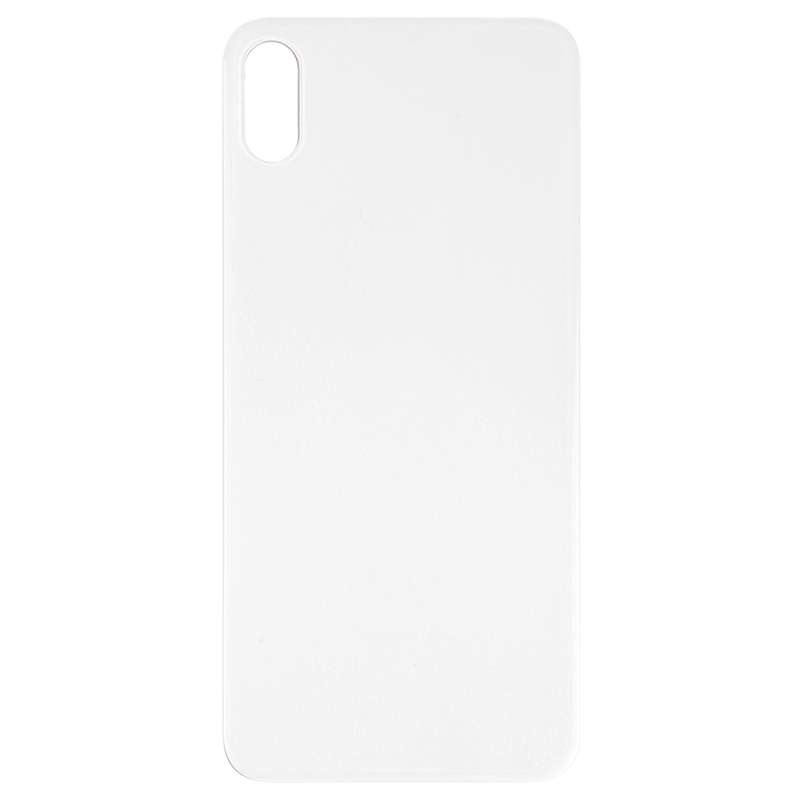 Easy Replacement Big Camera Hole Glass Back Battery Cover with Adhesive for iPhone XS Max(Gold)