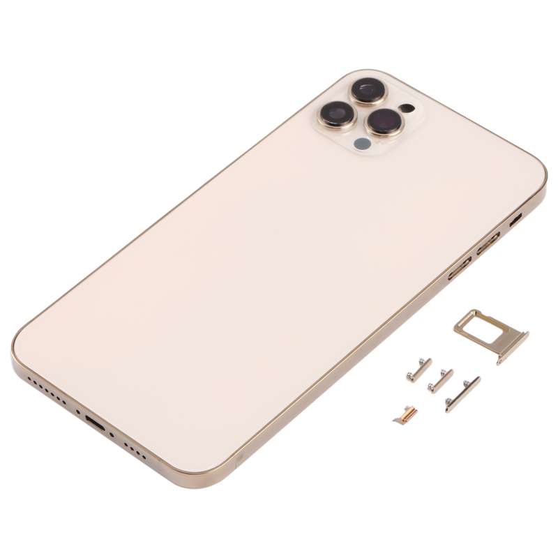 Back Housing Cover with Appearance Imitation of iP13 Pro Max for iPhone XS Max(Black)