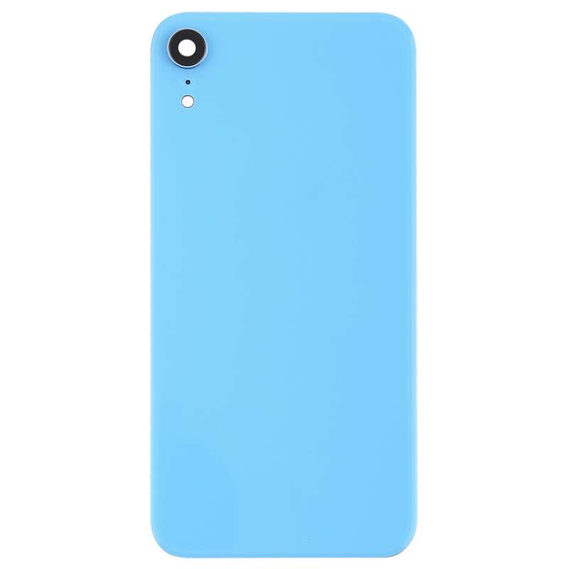 Battery Back Cover with Back Camera Bezel & Lens & Adhesive for iPhone XR(White)