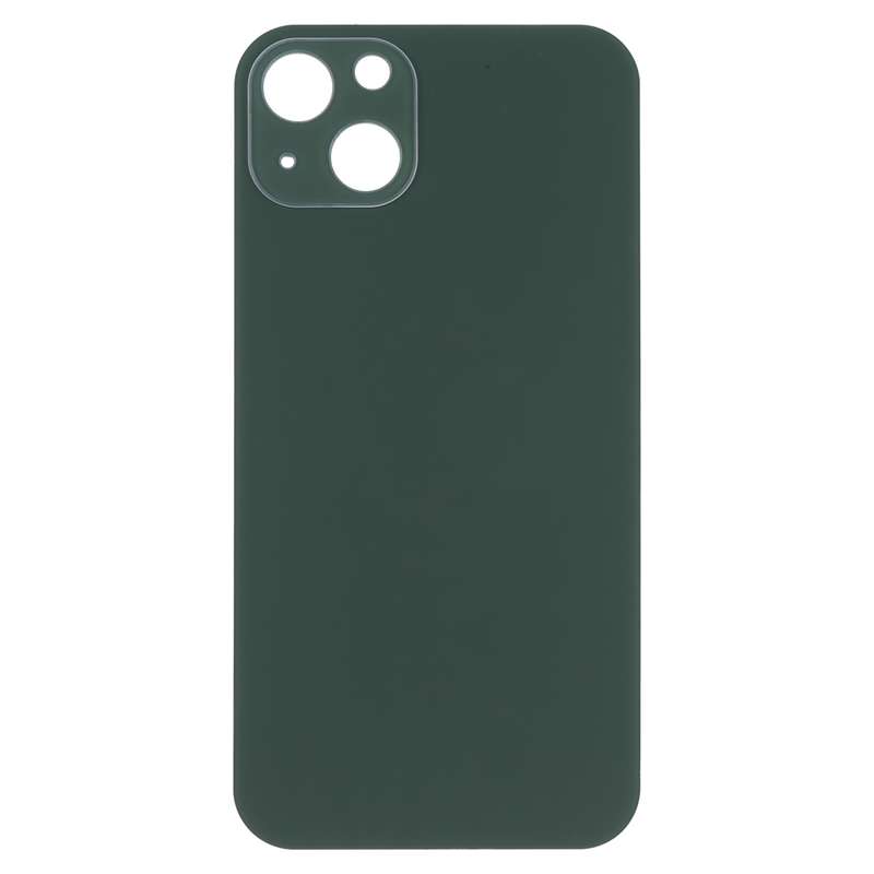 Glass Back Cover with Appearance Imitation of iP13 for iPhone XR(Green)