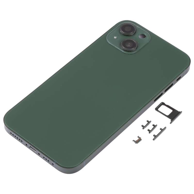 Back Housing Cover with Appearance Imitation of iP13 for iPhone XR(Green)