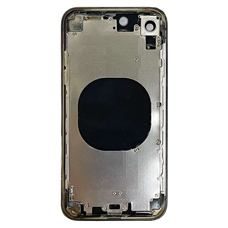 Back Cover with Appearance Imitation of iP15 Pro for iPhone XR(Black)