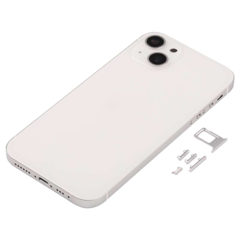 Back Housing Cover with Appearance Imitation of iP13 for iPhone XR(Blue)