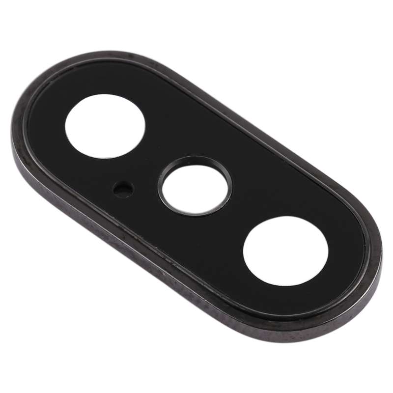 Back Camera Bezel with Lens Cover for iPhone XS / XS Max(Black)