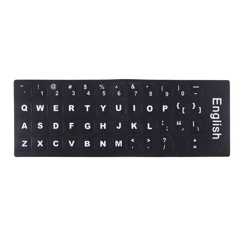 Keyboard Film Cover Independent Paste English Keyboard Stickers for Laptop Notebook Computer Keyboar