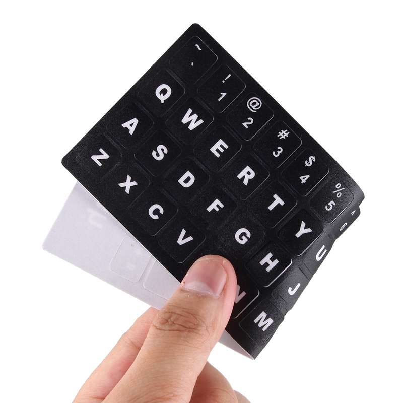 Keyboard Film Cover Independent Paste English Keyboard Stickers for Laptop Notebook Computer Keyboar