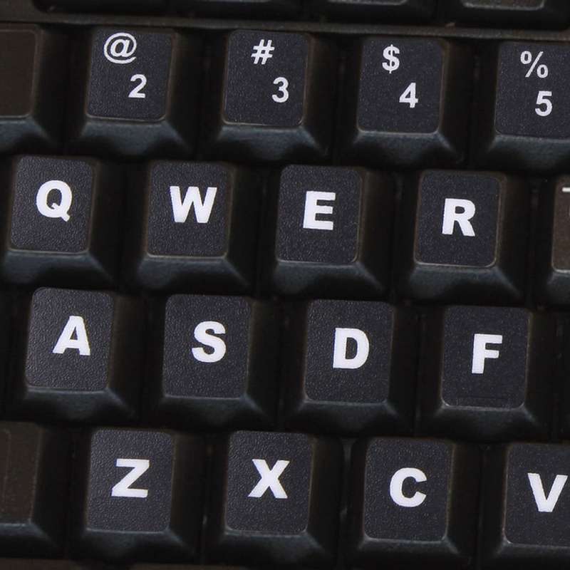 Keyboard Film Cover Independent Paste English Keyboard Stickers for Laptop Notebook Computer Keyboar