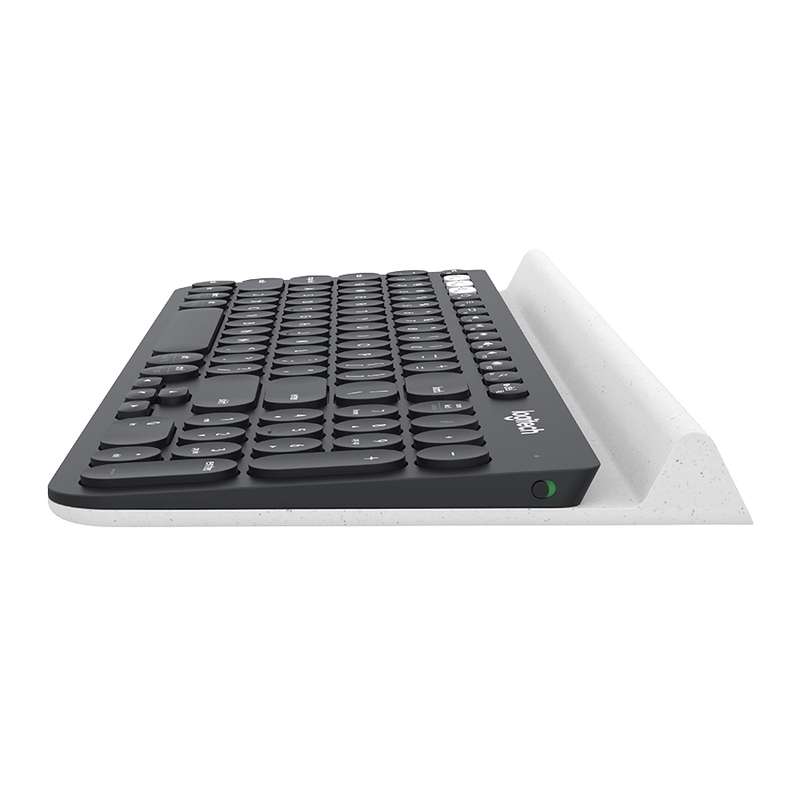 Logitech K780 Multi-device Bluetooth + Unifying Dual Mode Wireless Keyboard with Stand (Black)