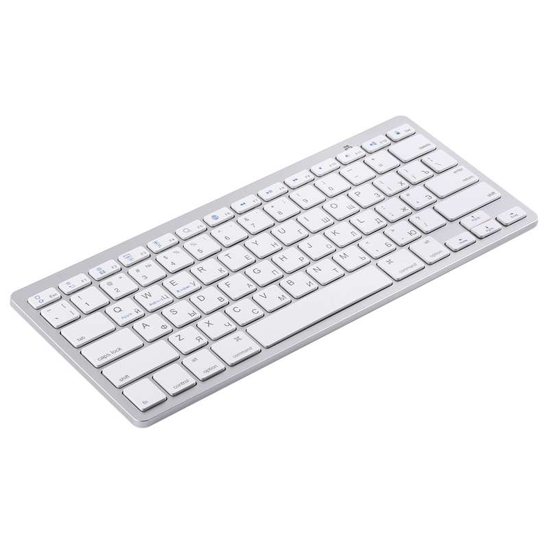 WB-8022 Ultra-thin Wireless Bluetooth Keyboard for iPad, Samsung, Huawei, Xiaomi, Tablet PCs or Smar