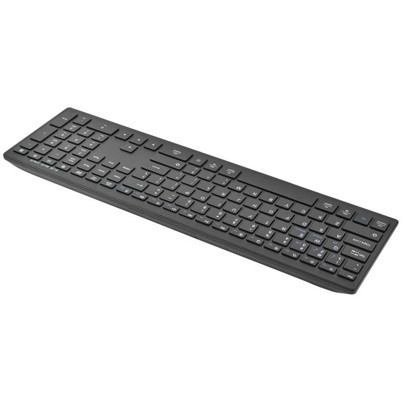 169 2.4Ghz + Bluetooth Dual Mode Wireless Keyboard + Mouse Kit, Compatible with iSO & Android & Win