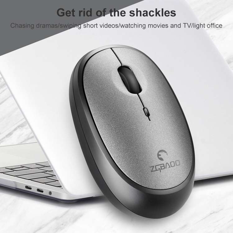 ZGB 007 2.4G Computer Laptop Wireless Mini Mouse (White)