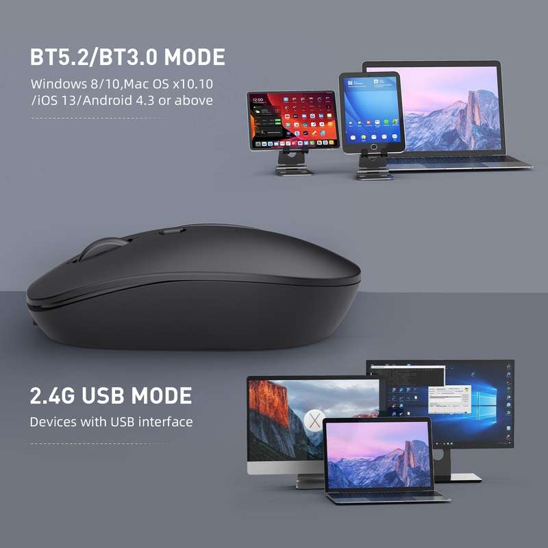 MKESPN 859 2.4G Charging Version Wireless Mouse