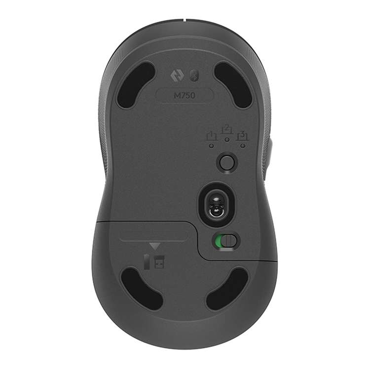 Logitech M750 2000DPI 2.4GHz Wireless Bluetooth Dual Mode Mouse (Black)