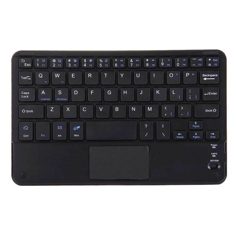 Bluetooth Wireless Keyboard with Touch Panel, Compatible with All Android & Windows 10 inch Tablets