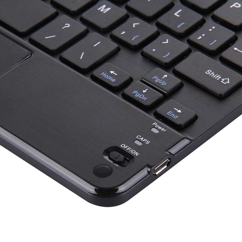 Bluetooth Wireless Keyboard with Touch Panel, Compatible with All Android & Windows 10 inch Tablets