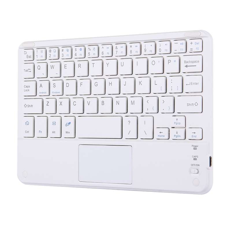 Bluetooth Wireless Keyboard with Touch Panel, Compatible with All Android & Windows 10 inch Tablets