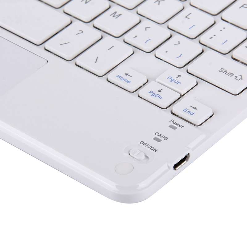 Bluetooth Wireless Keyboard with Touch Panel, Compatible with All Android & Windows 10 inch Tablets