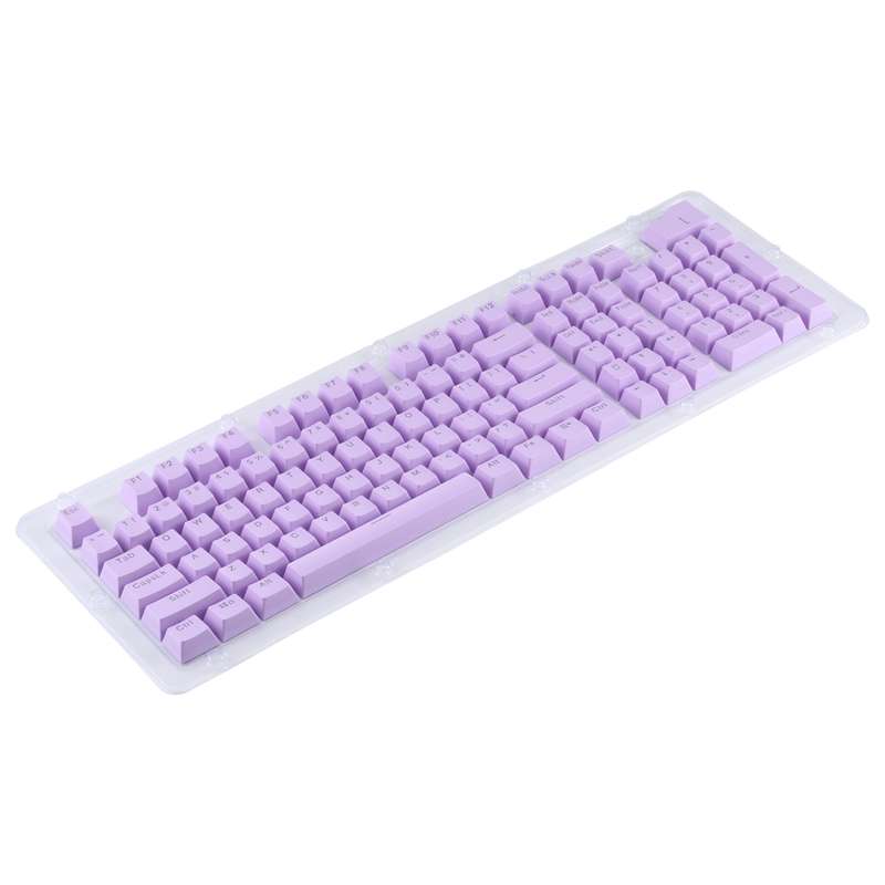 ABS Translucent Keycaps, OEM Highly Mechanical Keyboard, Universal Game Keyboard (Grey)