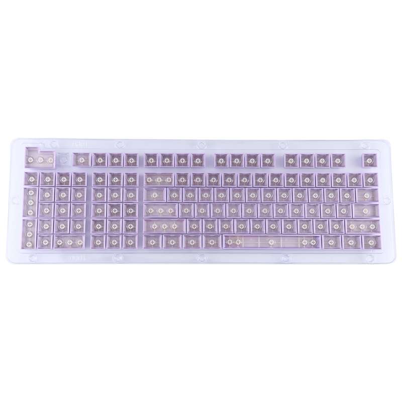 ABS Translucent Keycaps, OEM Highly Mechanical Keyboard, Universal Game Keyboard (Grey)
