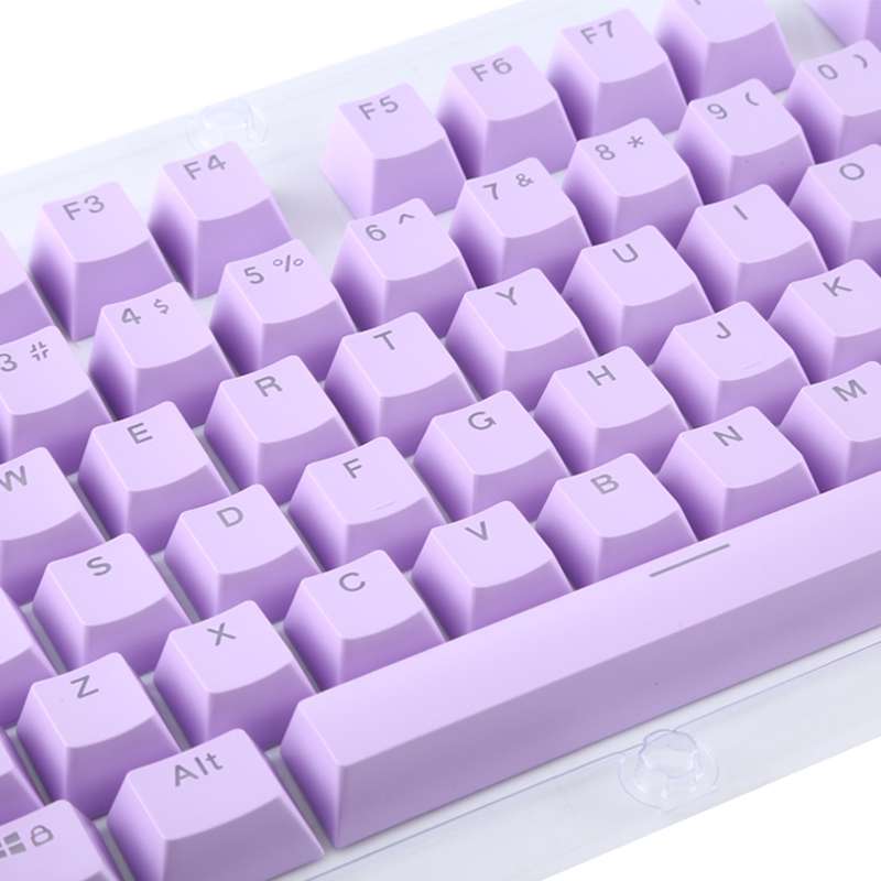 ABS Translucent Keycaps, OEM Highly Mechanical Keyboard, Universal Game Keyboard (Grey)