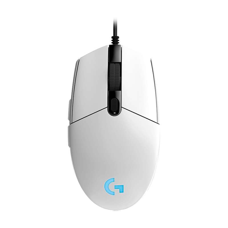 Logitech G102 6-keys RGB Glowing 6000DPI Five-speed Adjustable Wired Optical Gaming Mouse, Length:
