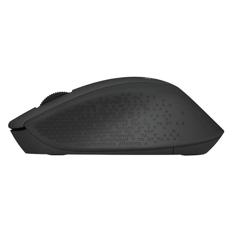 Logitech M280 2.4GHz 3-keys 1000DPI Wireless Optical Mouse, Wireless Range: 10m(Black)