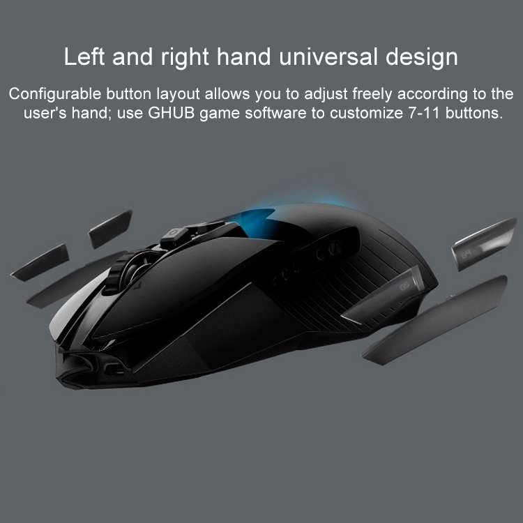 Logitech G903 LIGHTSPEED 16000 DPI 11 Buttons HERO 16K Sensor RGB Backlight Left and Right Hands Uni