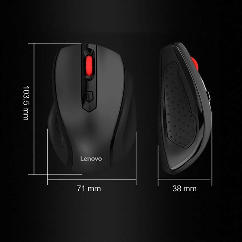 Lenovo M21 One-key Service Wireless Mouse (Black)
