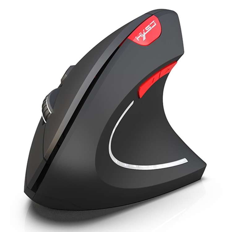 HXSJ T29 Bluetooth 3.0 Wireless Bluetooth 6-Keys 2400 DPI Adjustable Ergonomics Optical Vertical Mou
