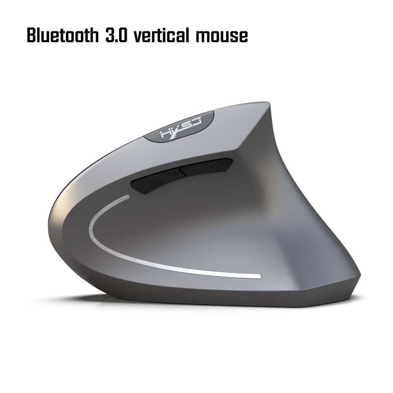 HXSJ T29 Bluetooth 3.0 Wireless Bluetooth 6-Keys 2400 DPI Adjustable Ergonomics Optical Vertical Mou