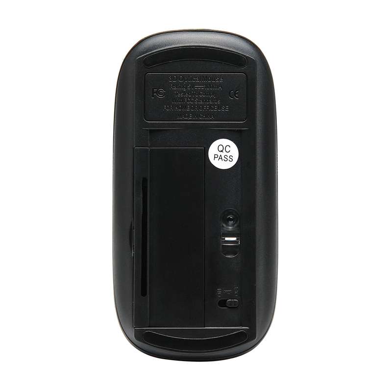 TM-823 2.4G 1200 DPI Wireless Touch Scroll Optical Mouse for Mac Desktop Laptop(White)