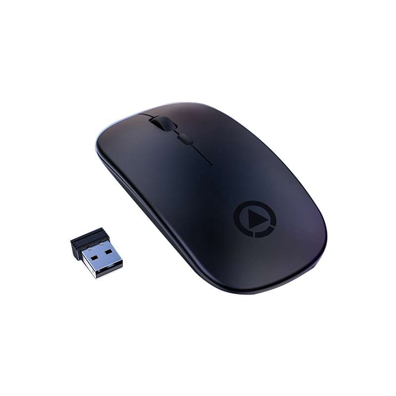 YINDIAO A2 2.4GHz 1600DPI 3-modes Adjustable Wireless Silent Mouse, Battery Powered(Rose Gold)