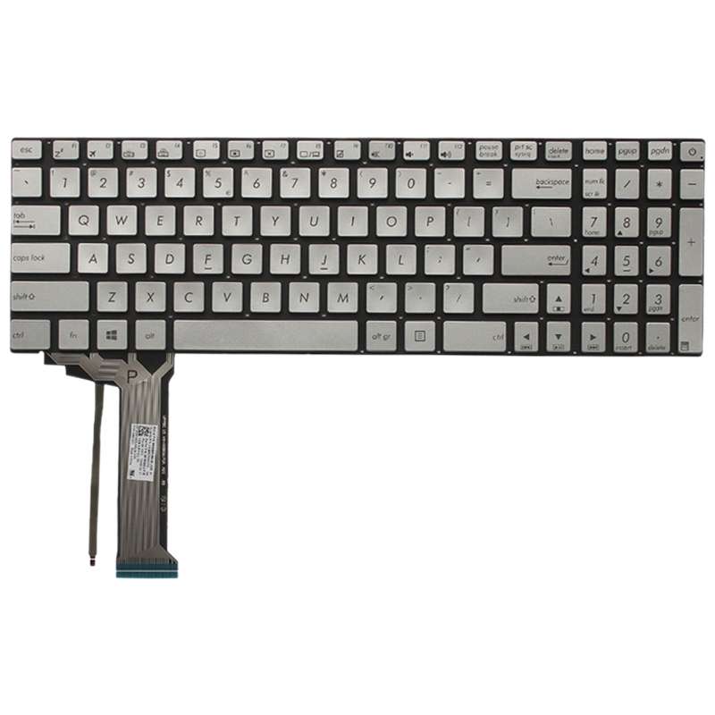 US Keyboard with Backlight for Asus GL551 GL551J GL551JK GL551JM GL551JW GL551JX G552 G552V G552VW G