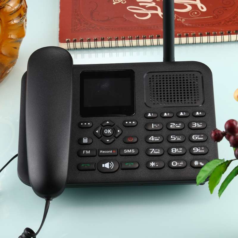 ZT9000 2.4 inch TFT Screen Fixed Wireless GSM Business Phone, Quad band: GSM 850/900/1800/1900Mhz (B