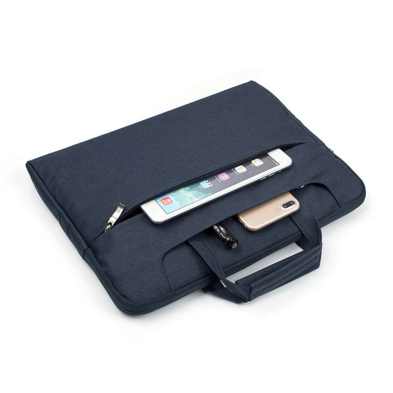 Portable One Shoulder Handheld Zipper Laptop Bag, For 11.6 inch and Below Macbook, Samsung, Lenovo,