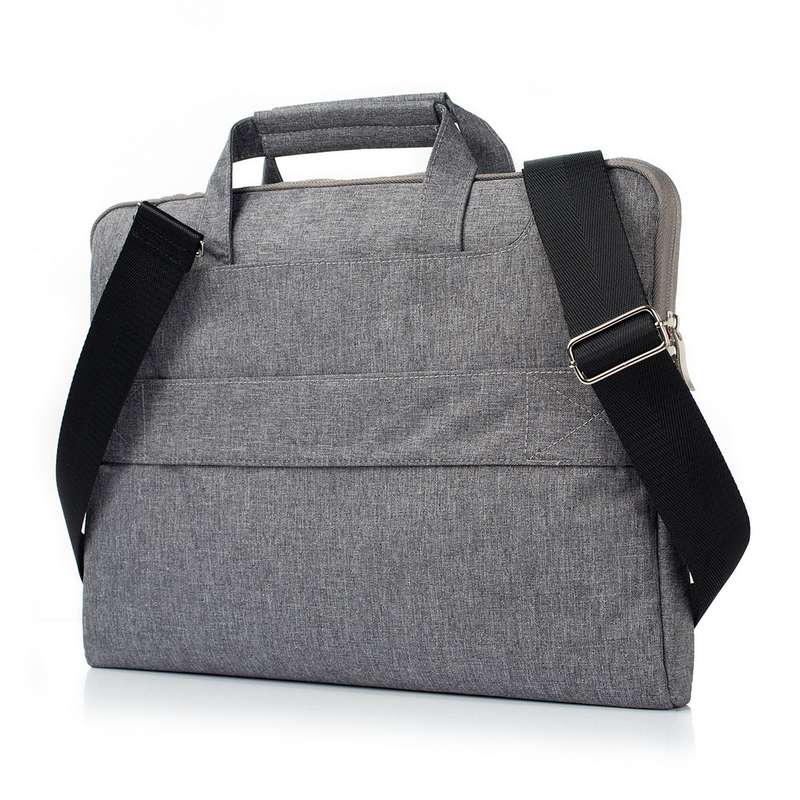 Portable One Shoulder Handheld Zipper Laptop Bag, For 11.6 inch and Below Macbook, Samsung, Lenovo,