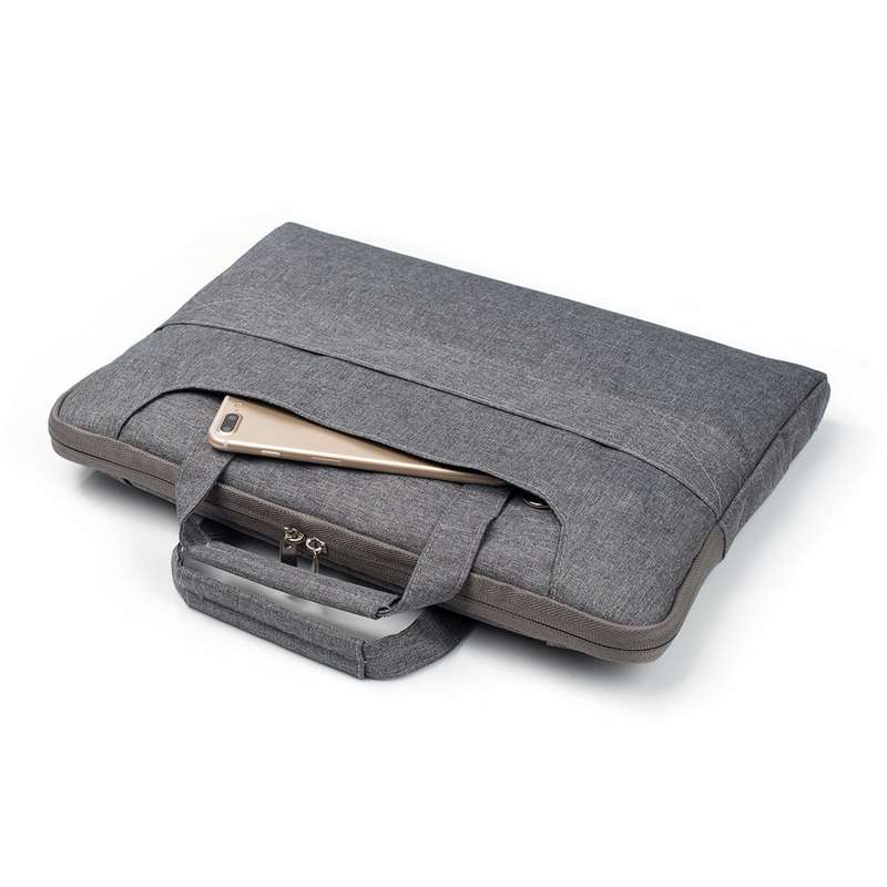 Portable One Shoulder Handheld Zipper Laptop Bag, For 11.6 inch and Below Macbook, Samsung, Lenovo,
