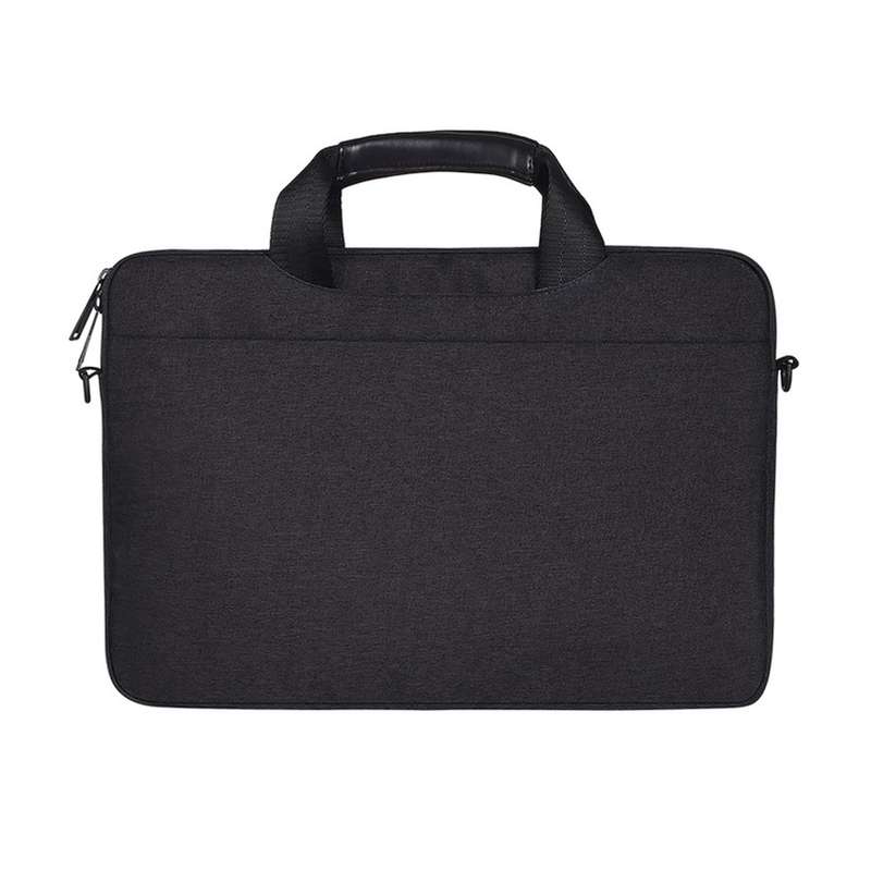 13.3 inch Breathable Wear-resistant Fashion Business Shoulder Handheld Zipper Laptop Bag with Shoul