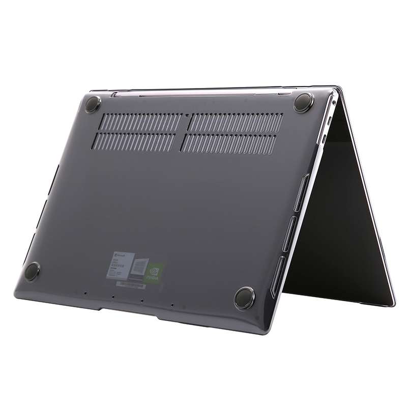 For Huawei MateBook X Pro 2022 Shockproof Crystal Laptop Protective Case (Black)