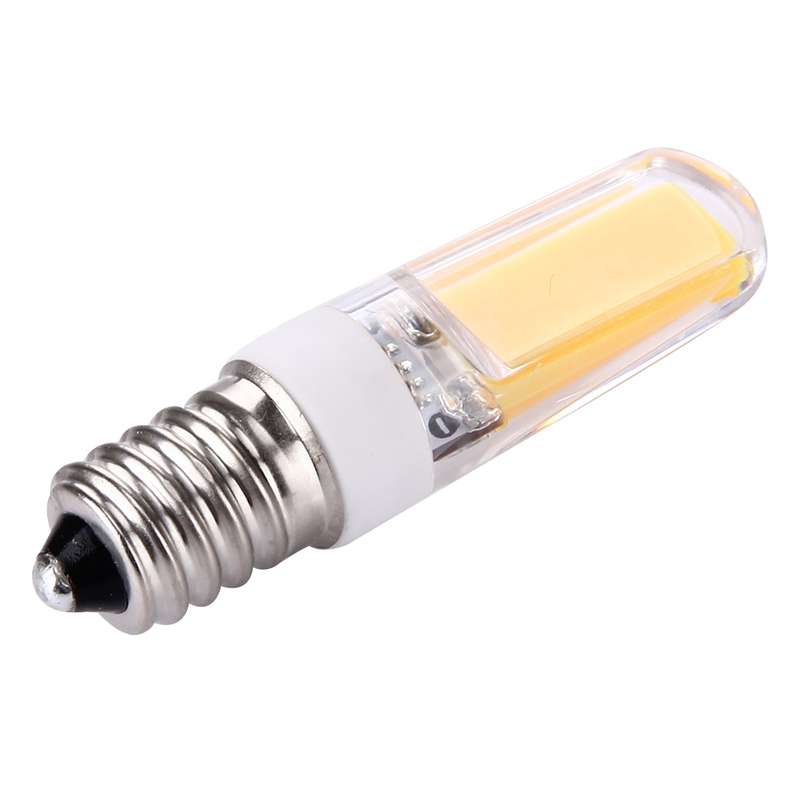 E14 3W 300LM COB LED Light , PC Material Dimmable for Halls / Office / Home, AC 220-240V(Warm White)