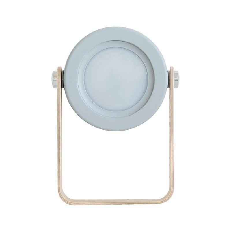 DC 5V Rechargeable Lantern Lamp Touch Control LED Light (Grey)