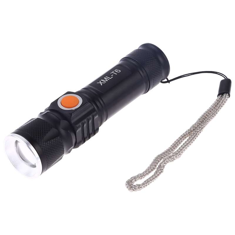 Ultra Bright Rechargeable LED Torch Flashlight